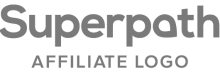 Superpath Affiliate Logo in gray font.